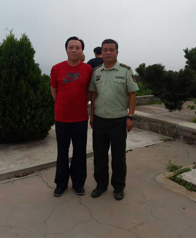 2014年8月1日作风优良、军事过硬～我事务所赴田横边防哨所拥军