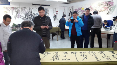 2016年1月我事务所承办“新年笔会”